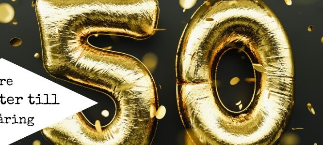 bröllopspresenter till 50 åring