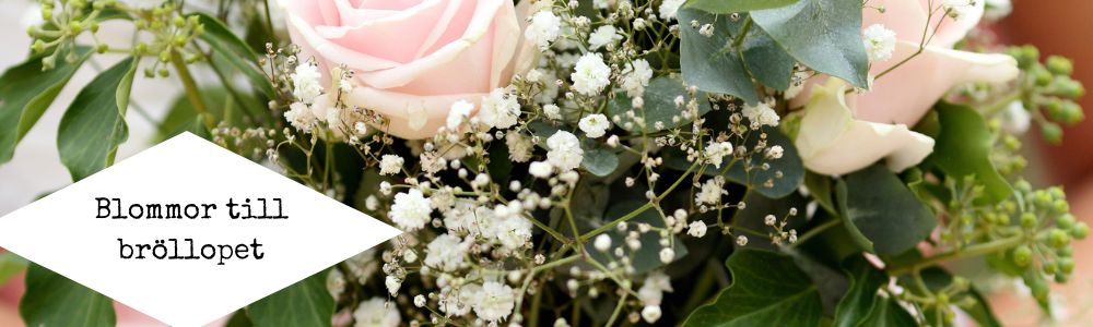 blommor till bröllop